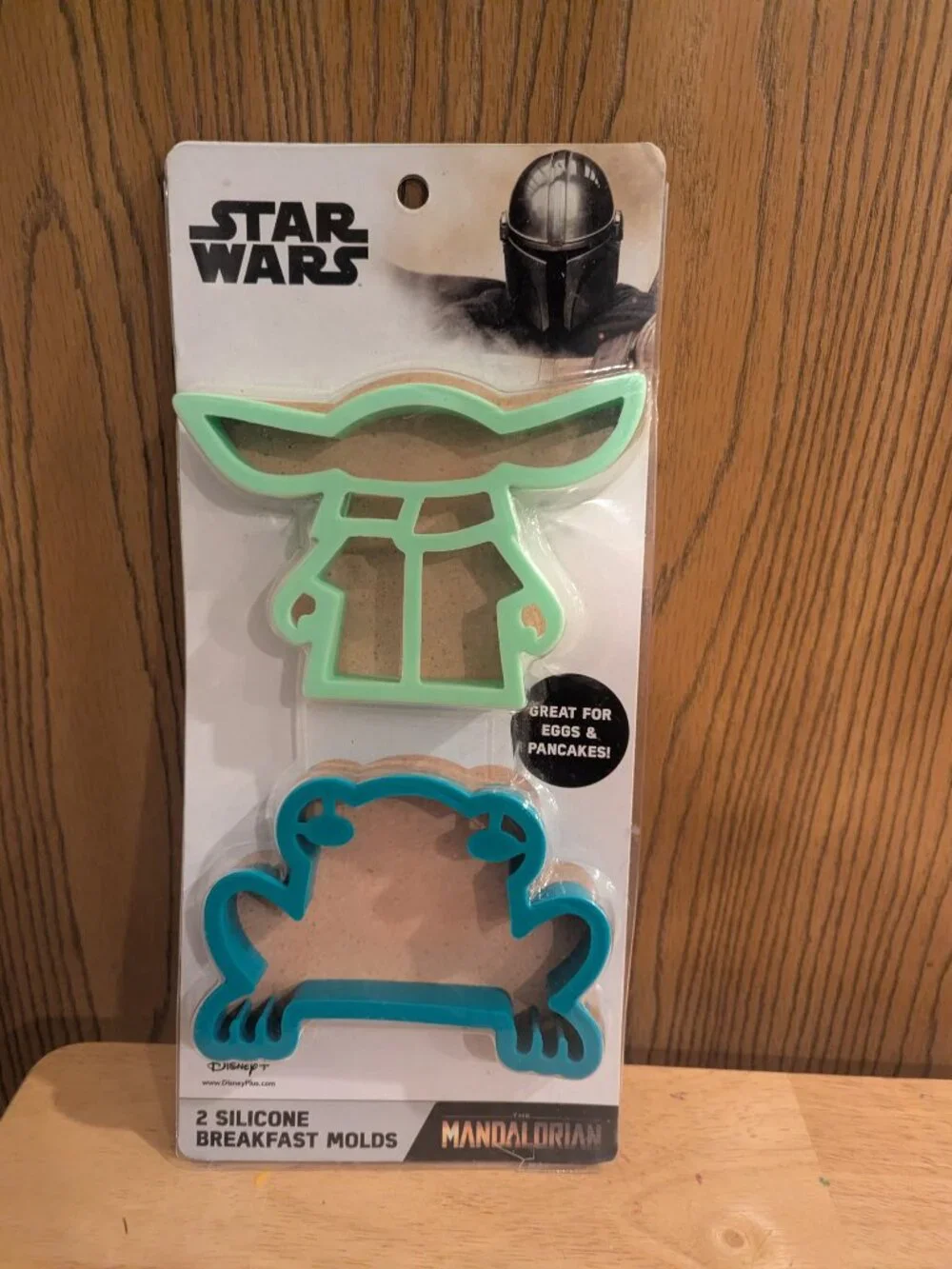 Star‎ Wars 2 Piece Mandalorian Silicone Pancake/Egg/Cookie Molds-Breakfast Fun